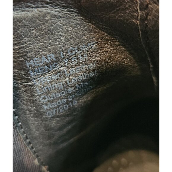 Men’s Kenneth Cole Brown Leather Chelsea Boots Men’s 7.5 - Picture 10 of 12